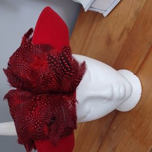 Vintage Deborah red hat